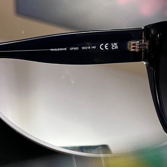 Kate Spade Vibrant Patterned Cat-Eye Sunglasses - Picture 5 of 5